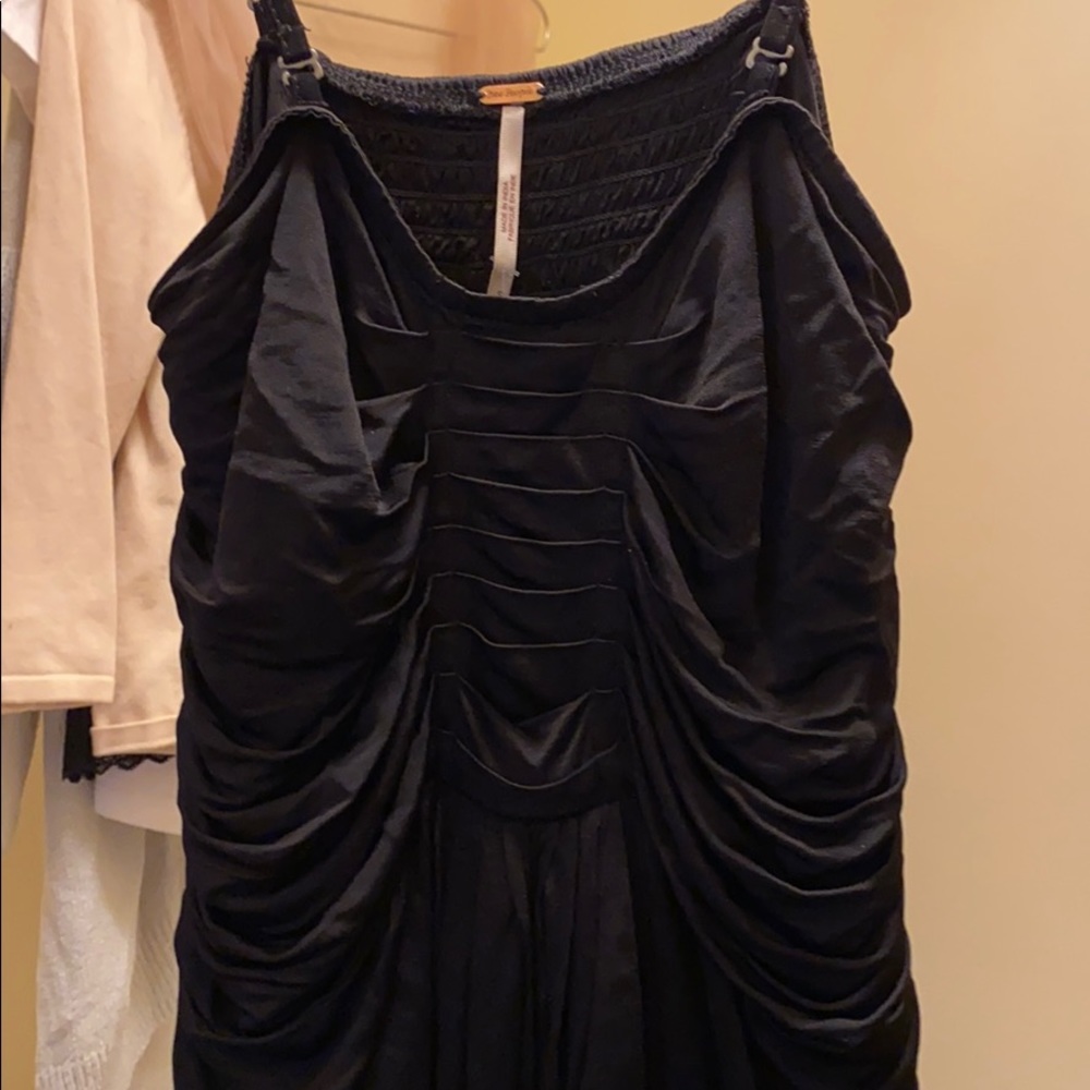 NWT Freepeople Black flowy Tank
